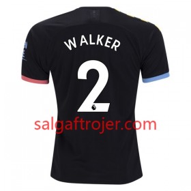 Manchester City Fodboldtrøjer Walker 2 Udebanesæt 2019/20 Kort ærmer